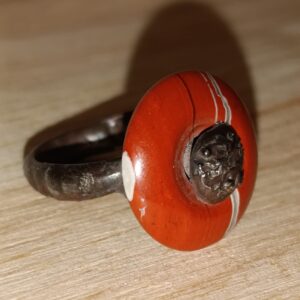 Prsten ASMR Spinner jaspis obvod 54 mm