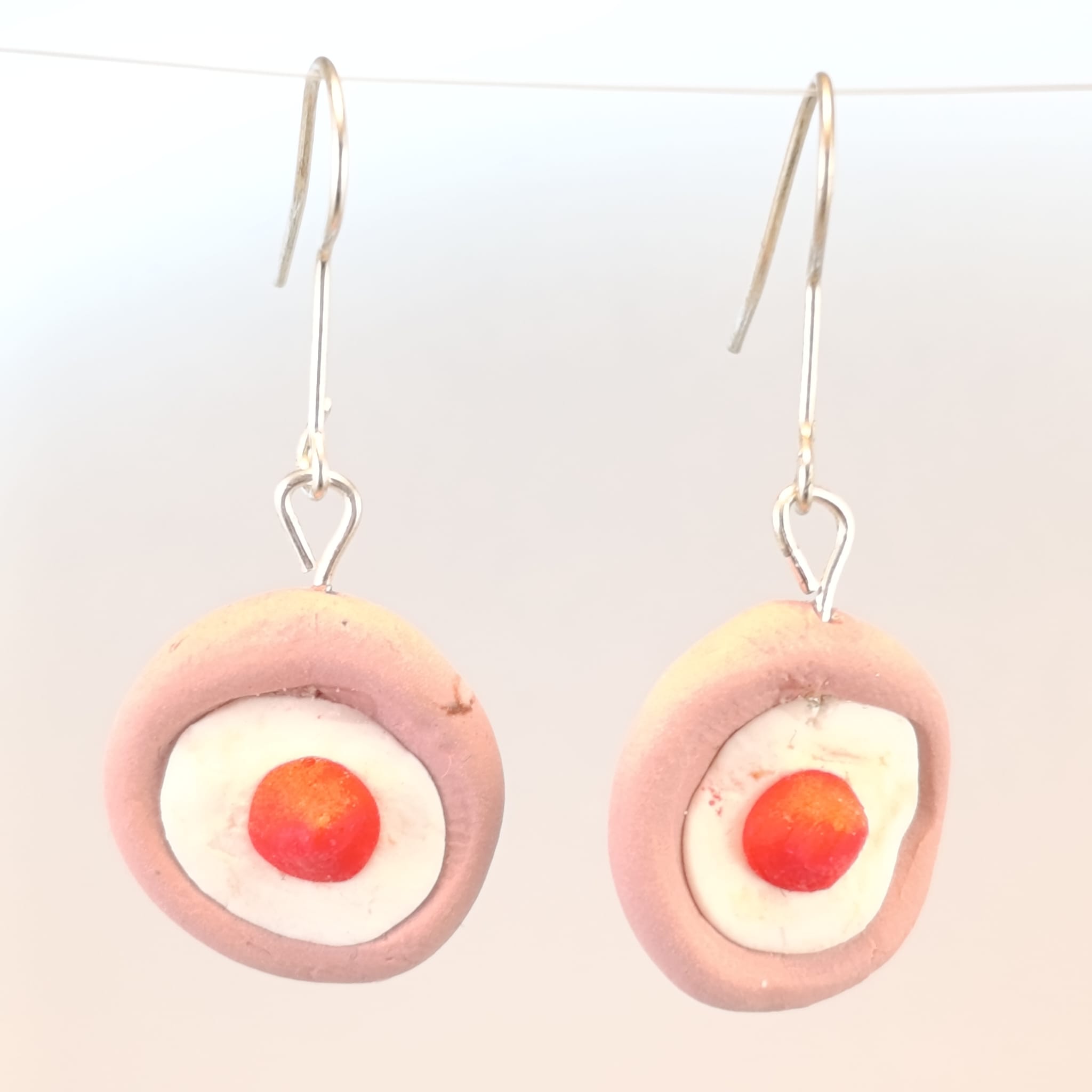 Koláč var.2 - Fimo náušnice