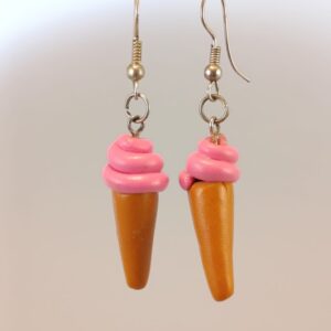 Zmrzlina var.1 - Fimo náušnice