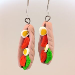 Bagetka var.4 - Fimo náušnice