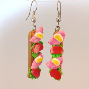 Bagetka var.5 - Fimo náušnice