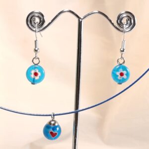 Benátský Millefiori Set se strunou 47 cm var.3