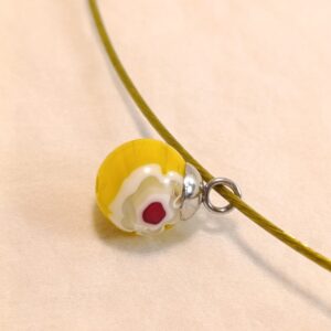 Benátský Millefiori náhrdelník se strunou 47 cm var.1