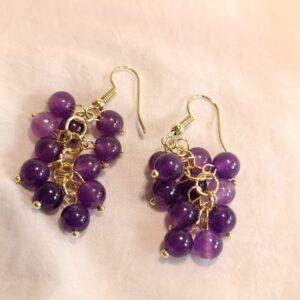 Náušnice Hrozny var.1