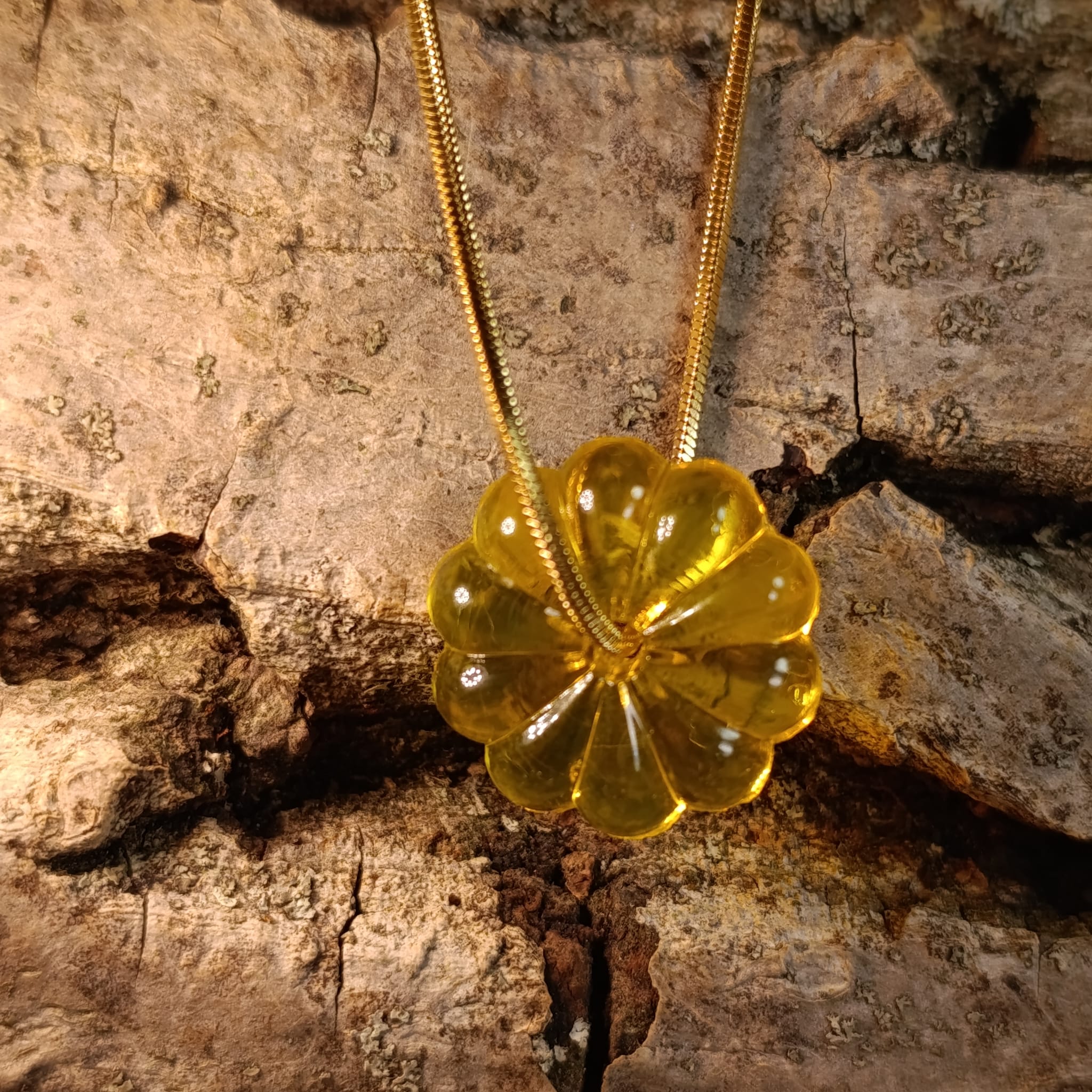 Náhrdelník HONEY na řetízku 60 cm - Obrázek 2