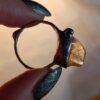 Prsten Citrine Shark obvod 63,5mm