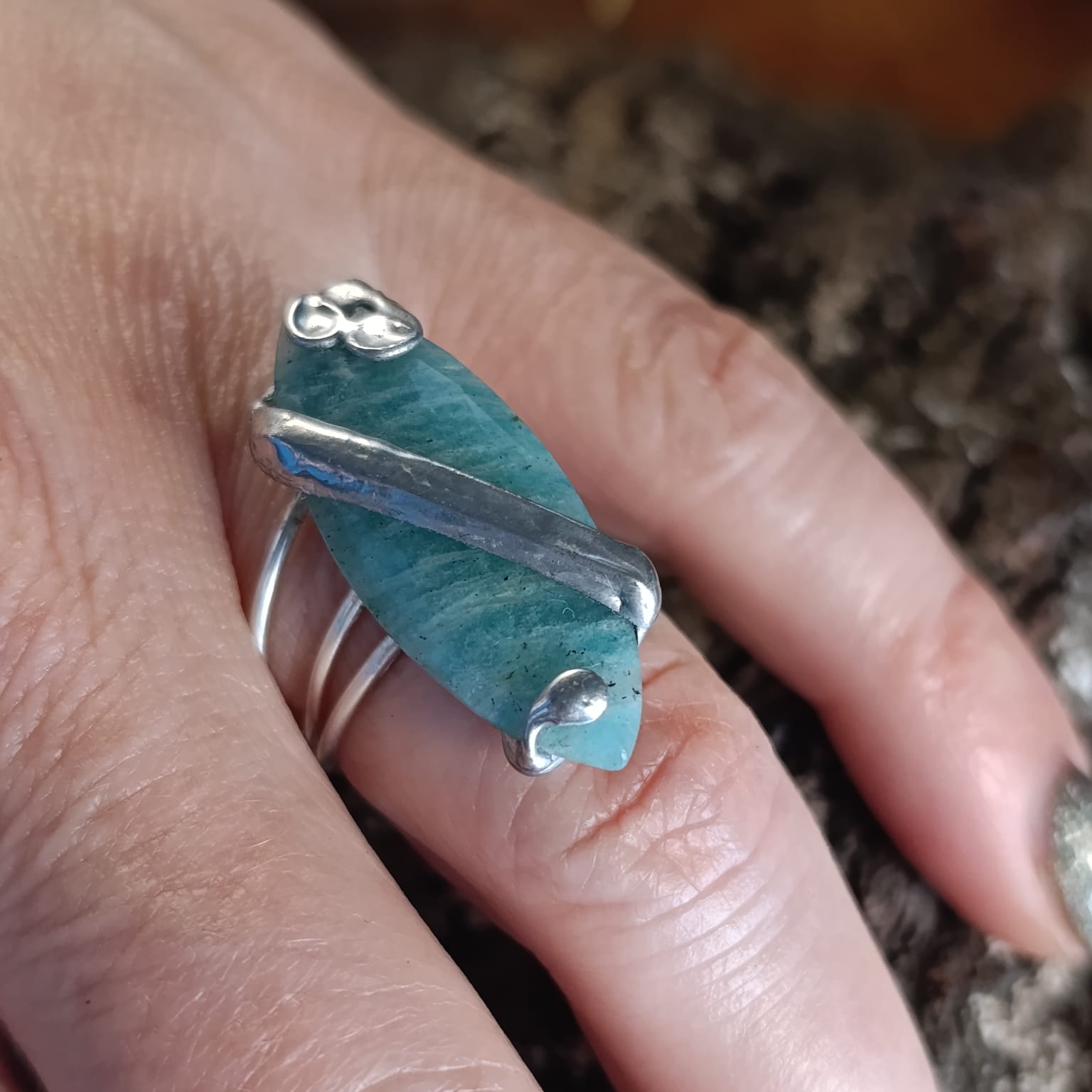 Prsten Amazonite - Obrázek 9