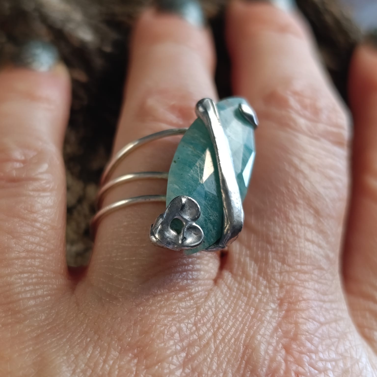 Prsten Amazonite - Obrázek 3